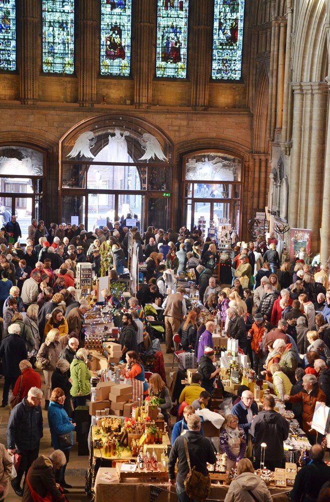 Records broken as Ripon Cathedral Christmas fair raises £21k - Diocese