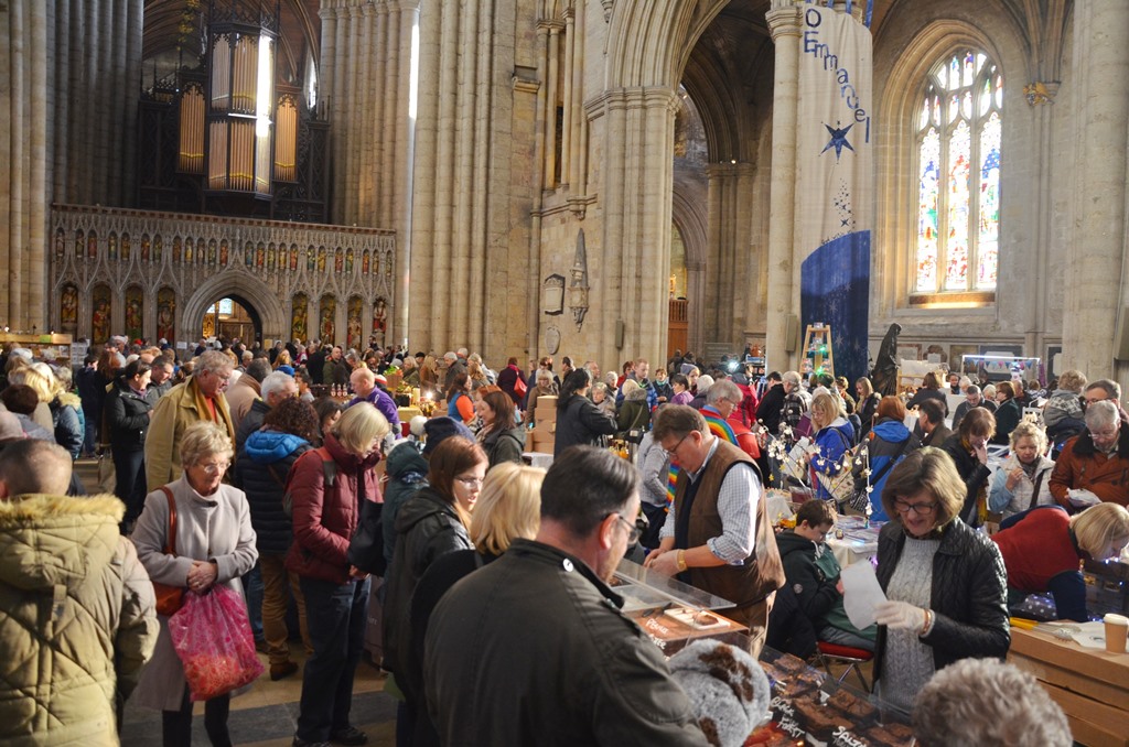 Records broken as Ripon Cathedral Christmas fair raises £21k Diocese