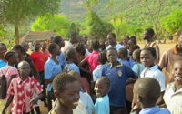 School hildren in happier times, Nuba Mountains